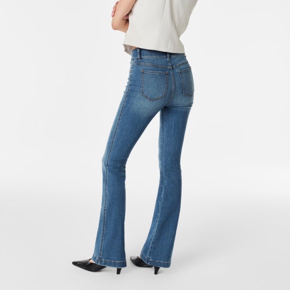SPANX Blue Flare Women's Jeans - Picture 1 of 15